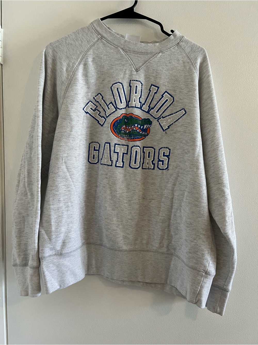 Unisex UF Florida Gators Gray Crewneck Sweatshirt with Logo